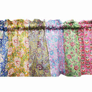 Cortinas Decorativas de Seda Hechas a Mano al por Mayor, con Separador de Ambientes para Hogares, Cafés, Hoteles y Decoración de Interiores Étnicos - Product Image 3
