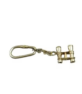 Porte-clés en laiton, support métallique, gravure décorative, souvenir, objet de collection - Product Image 3