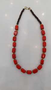 Hot Selling Handmade Colourful Resin Necklace for Women and Girls Classic Fashion Jewellery Chain From India for Gifts - Product Image 1