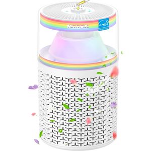 Purificatori d'aria per camera da letto con luce notturna, filtro a carbone attivo da 658 Ft2 e spugna profumata per un sonno migliore - Product Image 1