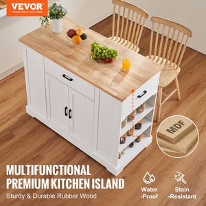Cassettiere e scaffali che servono carrello armadio cucina isola - Product Image 2