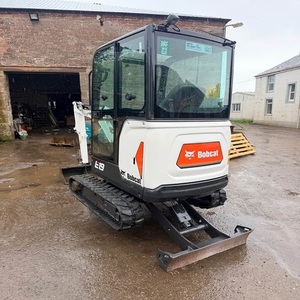 Mini-excavatrice Bobcat E19 robuste offrant des performances d'excavation élevées, une mobilité compacte et une hydraulique efficace - Product Image 1