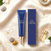 Envase de Crema para Ojos OEM ODM con Tapa Acrílica Personalizada, Cuidado de la Piel Ultra Hidratante, Niacinamida Coreana Antiarrugas para Ojeras