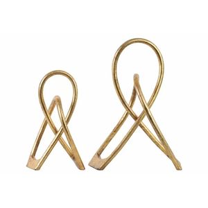 Elegantes Esculturas Decorativas de Metal Modernas, Perfectas para Conceptos de Decoración del Hogar Sofisticados - Product Image 3