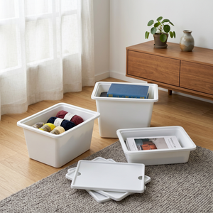 ไต้หวันบ้านผู้ผลิตเฟอร์นิเจอร์ครัวเรือนขนาดเล็กกลางขนาดใหญ่ 3 ลิ้นชักชุด DIY ของเล่นจัดเก็บกล่องพลาสติก - Product Image 1