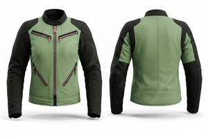 Dernier modèle de veste de moto en cuir de sécurité, coupe ajustée, style motard, imperméable, coupe-vent, équipement de protection pour la conduite, OEM ODM - Product Image 3