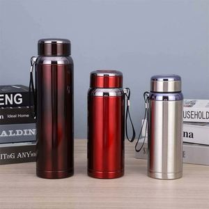 Bouteille isotherme sport Ys53 grande capacité 600 ml 800 ml 1000 ml pour l'extérieur avec isolation sous vide - Product Image 4