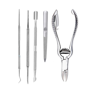 High Quality 5-Piece Stainless Steel Pedicure Instrument Set - Product Image 2