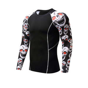 Camisetas de Compresión Sublimadas de Poliéster y Spandex para BJJ, Venta al Por Mayor - Product Image 4