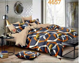 Proveedor mayorista económico Oeko Tex, juego de 3 piezas de funda nórdica vintage para el hogar, 100% poliéster, microfibra, 70 g/m², de alta calidad, con estampado en panel. - Product Image 2