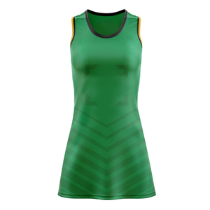 Robe de netball haute performance pour femmes 2026, uniforme d'équipe personnalisé sublimé, tissu écologique respirant et anti-humidité - Product Image 5