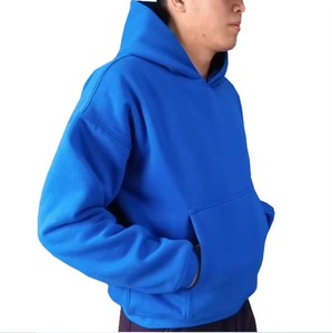 Sudadera con Capucha para Hombre, Color Crema, Corte Regular, Felpa de Algodón, Estilo Casual, Diseño de Bolsillo, para Otoño - Product Image 6