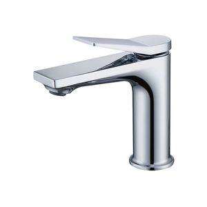 Rubinetto Monocomando Cromato per Lavabo Bagno e Lavanderia con Due Tubi da 3/8'' - Rubinetti Monocomando per Lavabo - Product Image 1