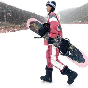 Ensemble veste et pantalon de ski pour femmes, ensembles de ski deux pièces pour couples, coupe-vent et imperméables, combinaisons de sport d'hiver pour le ski - Product Image 2