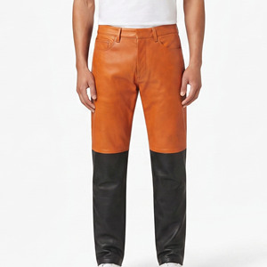 <b>Men</b> <b>Leather</b> Pants Manufacturer <b>Men's</b> Custom Made PU <b>Leather</b> Pant <b>Men</b> Zipper Fly <b>Leather</b> <b>Trouser</b> <b>Men's</b> Pocket <b>Leather</b> Pants - Product Image 1