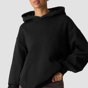 Sudadera con Capucha Extra Grande para Mujer, Personalizada, 100% Algodón, Felpa Francesa, con Bolsillo Delantero, Marca Privada OEM - Product Image 3