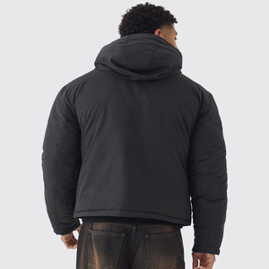 Chaqueta Premium Acolchada para Hombre, para Invierno, Informal, para Uso en Exteriores, Resistente al Viento, con Cierre de Cremallera y Bolsillos Laterales - Product Image 2