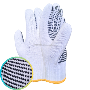 ถุงมือป้องกันการเกิดไฟฟ้าสถิตและป้องกันการกระแทกจากอินโดนีเซียปกป้องสูงสุดจาก PVC และผ้าฝ้ายป้องกันการลื่นสำหรับอุตสาหกรรม - Product Image 2