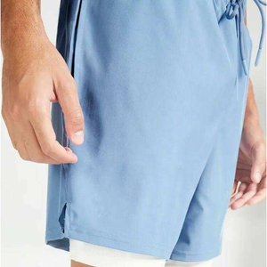 Pantalones Cortos Deportivos Personalizados para Hombre, Transpirables, de Secado Rápido, Cintura Elástica, 100% Poliéster, Alta Calidad, MOQ Bajo - Product Image 5