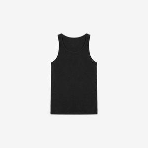 Customization Men's Breathable Knitted Tank Top Compression Athletic Clothing Fitted Gym Stringer Fitness <b>Running</b> <b>Singlet</b> Tight - Product Image 5