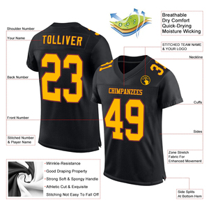 Latest Design Custom Digital Printed Football Jersey Custom Team Name Number Soccer Jerseys OEM Custom Buk Supplier - Product Image 2