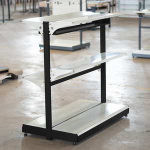 Estanterías de Góndola Verticales de Acero Ajustables de Doble Cara para Supermercados, Sistema de Estanterías para Tiendas Minoristas, OEM, Fábrica en Vietnam, ADONG A41 - Product Image 4