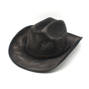 Travel Ready Western Cowboy <b>Hat</b> American Export Style 100% Polyester <b>Summer</b> Casual Fashionable High Quality Material - Product Image 3