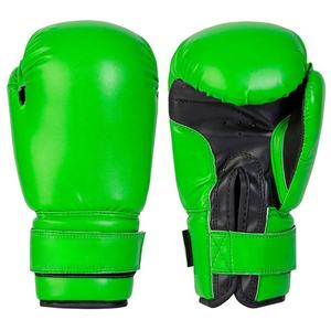 Guantes de Boxeo de Piel Sintética PU Impermeables con Logotipo Personalizado, con Cierre de Velcro y Cordones, para Entrenamiento de Sparring de Muay Thai para Adultos, 10oz 16oz - Product Image 3