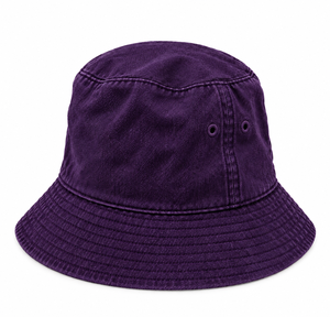 Sombrero de Pescador Unisex Plegable con Estampado de Mezclilla Rosa, Protección Solar Informal para Uso en la Playa y al Aire Libre - Product Image 3