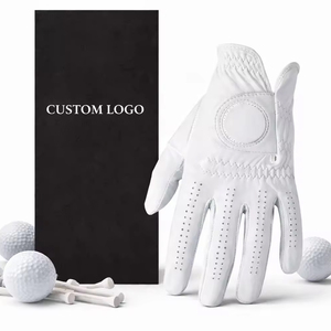 Guantes de Golf con Logotipo, Precio de Fábrica, Cuero Cabretta, Transpirables, Deportivos, para Exteriores, Ajuste Flexible para Adultos, Marca Privada, Suministro al por Mayor OEM - Product Image 2