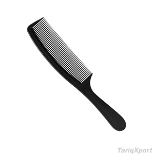 Peine de cola de rata de acero de alta calidad para peluquería, para trenzas clásicas, mechas teñidas y separación de cabello, peine de plástico - Product Image 3