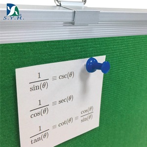 Tablero de Mensajes de Fieltro Verde con Marco de Aluminio para Fotos, Notas y Exhibición Escolar - Tablero de Anuncios - Product Image 3