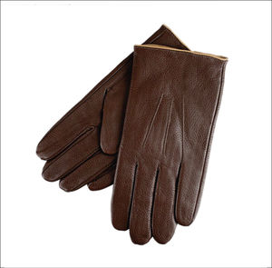 Guantes de Vestir de Invierno para Mujer / Guantes de Cuero sin Forro / Guantes de Cuero de Vestir para Hombre de Invierno - Product Image 3