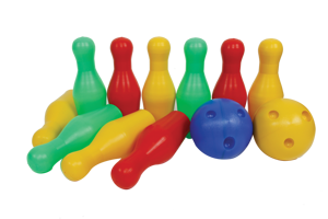 Juego de bolos de plástico de color personalizado - Product Image 3