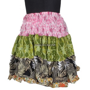 Gypsy Girl <b>Patchwork</b> Mini Rara Hippy Boho Festival <b>Skirt</b> Boho Style Women Cotton Patch Work 20 Inch Mini Patch Work <b>Skirt</b> Boho - Product Image 4