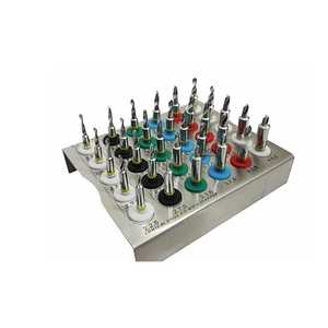 Kit de chirurgie implantaire conique dentaire manuel 25 pièces avec butée intégrée et cassette, instruments en acier inoxydable par Grip Surgical - Product Image 4