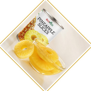 Best Selling Low Price Vietnam Factory Tasty Canned Pineapple Slices in Pineapple Juice Customized Packaging - Product Image 2