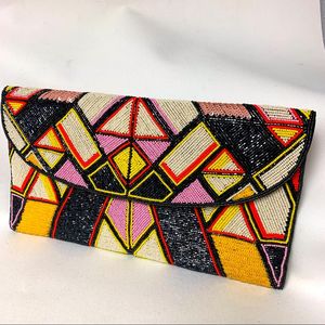 Designer <b>Seed</b> Beads Beaded Embroidery Bridal Clutch Purse For Luxury Fashion Chic <b>Seed</b> Beads Beaded Embroidery Evening Purse - Product Image 6