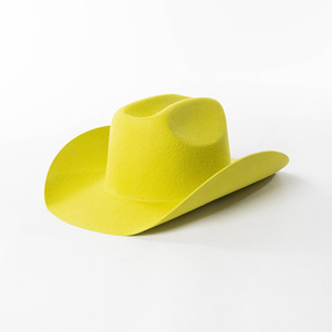 Unisex 100% <b>Wool</b> Felt Cowboy <b>Hat</b> for Adults Stylish Character Style for Outdoor Fashion for <b>Men</b> and Women Dress - Product Image 4