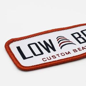 Low BoY Custom Beat - Tela de regalo de tela tejida con forma de flor, bordada en 3D y termoadhesiva, con diseño de rectángulo - Product Image 1