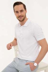 Chemises polo slim fit à manches courtes, respirantes, séchage rapide, 100% coton, de haute qualité, en vente à prix abordable - Product Image 6