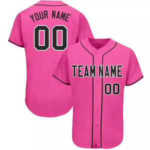 Maillots de baseball unisexes à manches courtes, nouveau design, vente en gros, meilleure qualité, haute couture, vêtements de sport courts, personnalisables, 100 % polyester - Product Image 6
