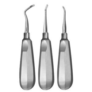 Juego de 6 Elevadores Dentales Miller East West, Izquierdo y Derecho, con Hoja Redondeada, Instrumentos de Extracción Dental de Acero Inoxidable - Product Image 2