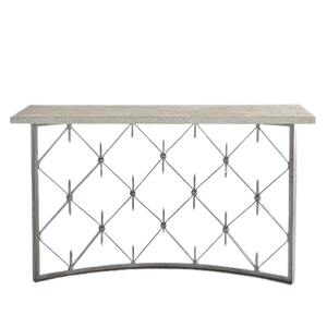 LINEA Metal <b>Console</b> <b>table</b> with <b>marble</b> Top luxury Golden metal <b>console</b> <b>table</b> for living room - Product Image 2