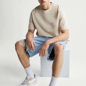 Camisetas Oversize de Algodón 100% Ecológico para Hombre, Estilo Boxy con Hombros Caídos, Color Liso, Venta al por Mayor, las Más Vendidas de RAPID SPORTS - Product Image 4