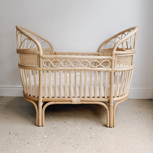 Berceau pour bébé, articles essentiels pour bébé, prix le plus bas, berceaux en rotin écologiques, lit bébé pour nouveau-né - Product Image 2