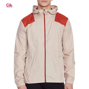 High Demand Windbreaker Nylon Zip up <b>Jackets</b> for <b>Men</b> Windproof <b>Waterproof</b> Hoody Coat High Quality Custom Windbreaker <b>Jackets</b> - Product Image 3