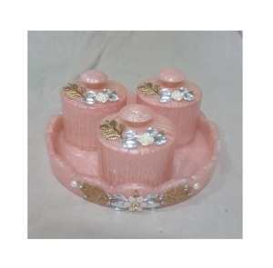 Bocaux décoratifs de luxe pour fruits secs, en résine époxy, pour comptoir de cuisine, prix de gros, pour la conservation des aliments et les événements festifs - Product Image 1