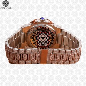 Reloj de Cristal de Lujo para Mujer Charm_Jewells, Caja Tonneau, Correa de Acero Inoxidable, Cuarzo Analógico, Estilo Joyería de Moda - Product Image 4