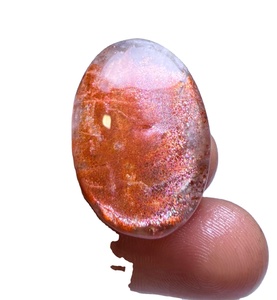 Pierres précieuses en vrac de coca sunstone naturelle de haute qualité, finement polies, pour la fabrication de bijoux, matériau cristallin - Product Image 1